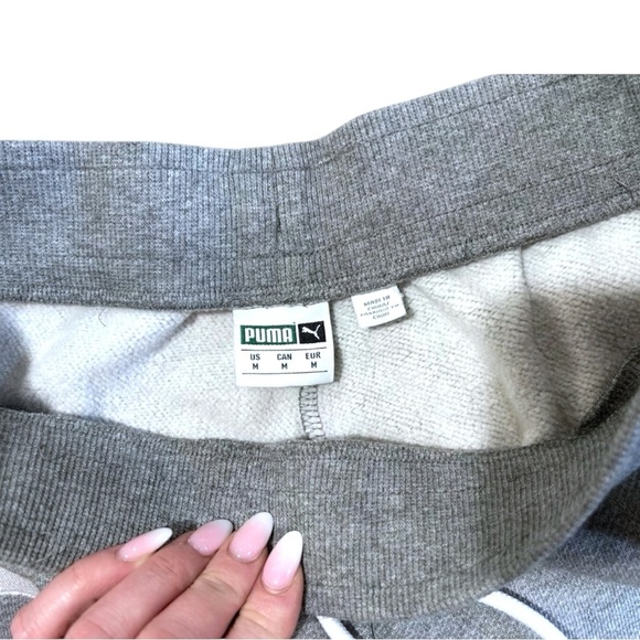 Puma x Fashion Geek Mens Gray Sweatpants All Star Game Jogger Embroidered Medium - Picture 12 of 13